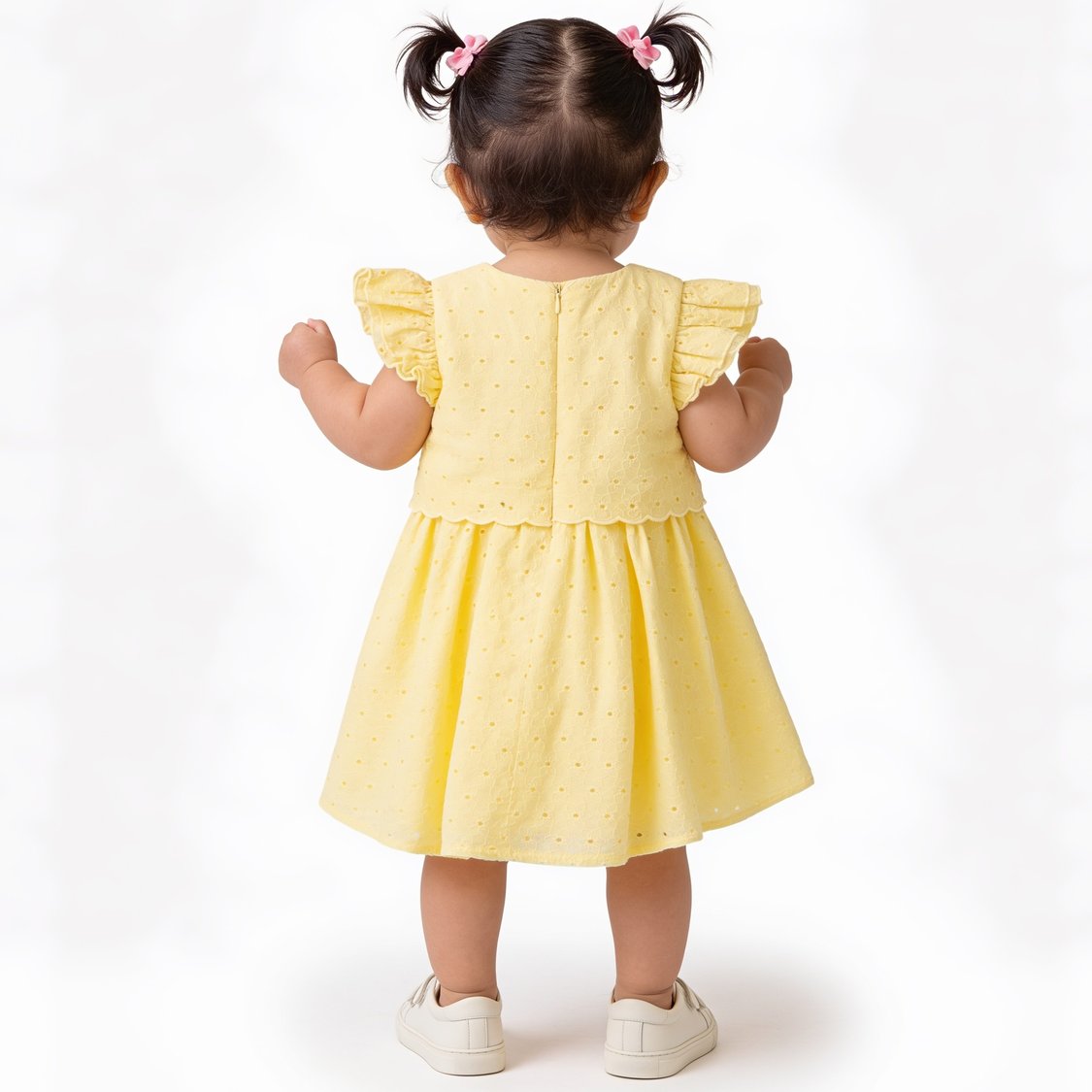 Giggles Schiffli Dress