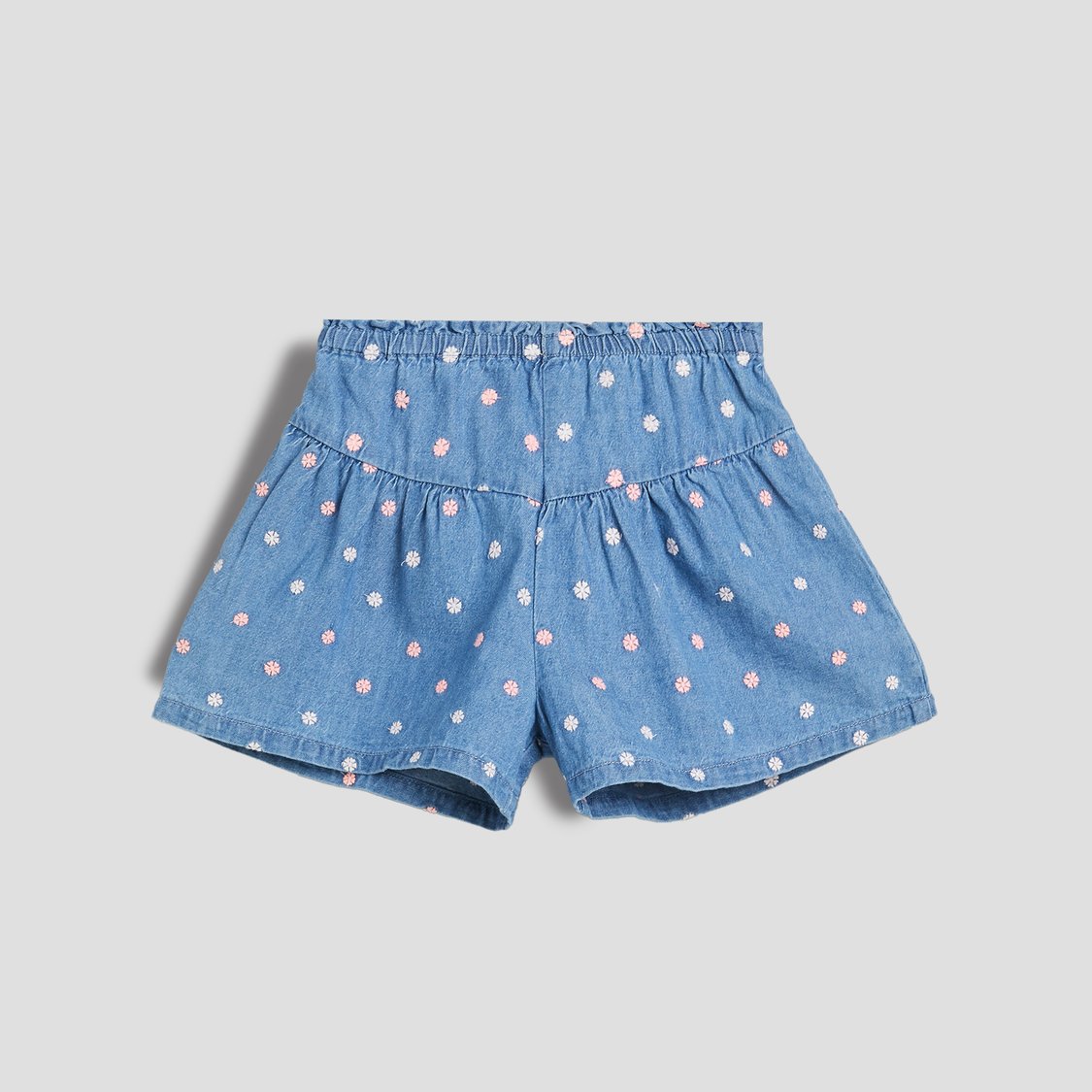 Juniors Embroidered Shorts