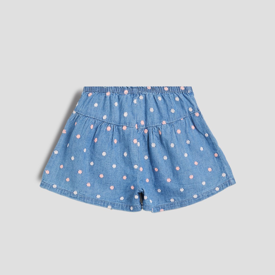Juniors Embroidered Shorts