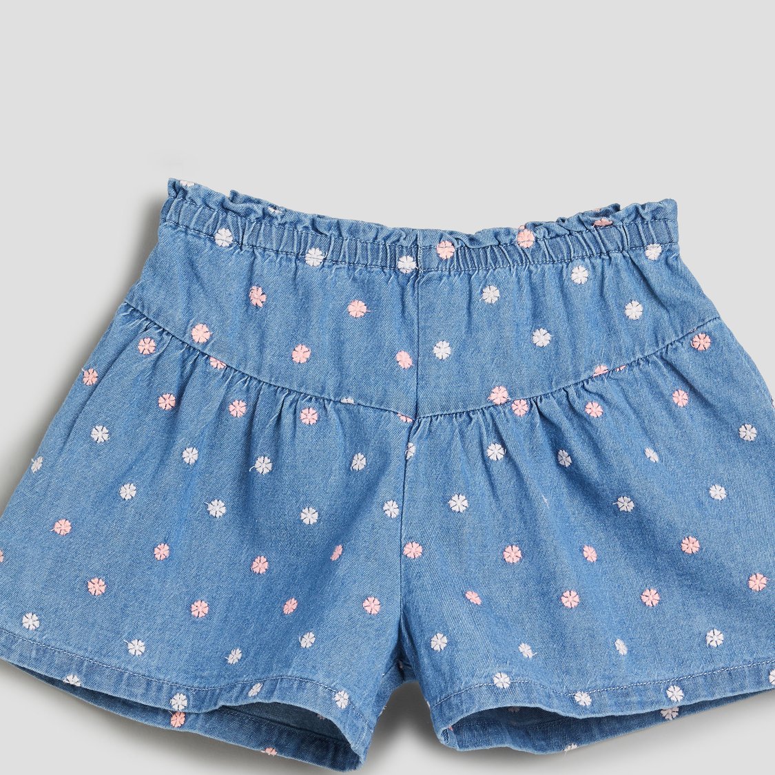 Juniors Embroidered Shorts