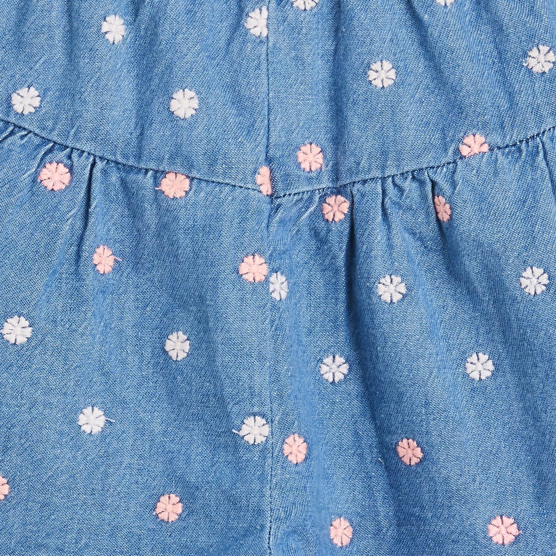 Juniors Embroidered Shorts