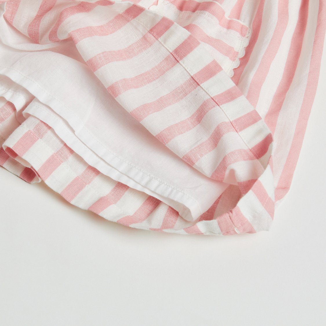 Juniors Striped A-line Dress