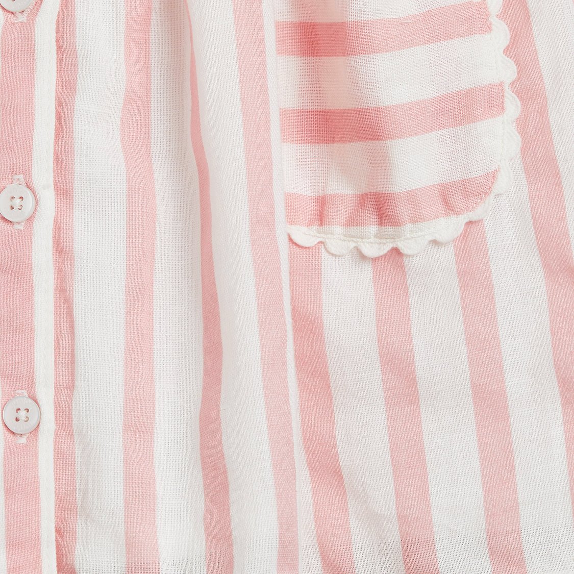 Juniors Striped A-line Dress