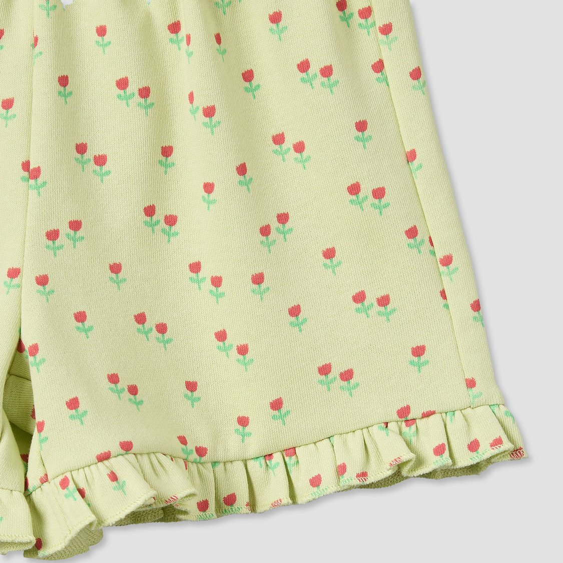 Juniors Floral Print Shorts