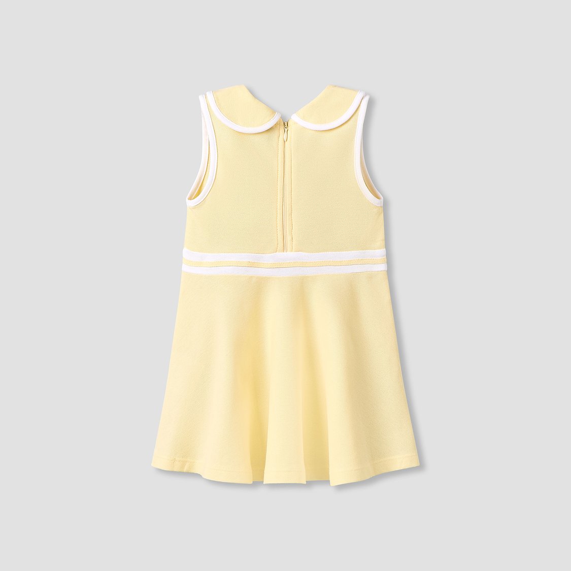Juniors Contrast Trim A-Line Dress