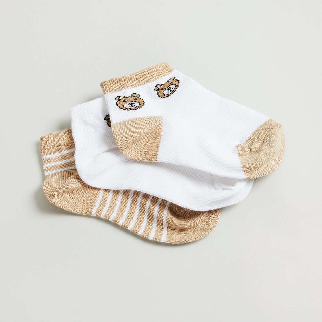 Juniors Assorted Ankle Length Socks - Pack of 3