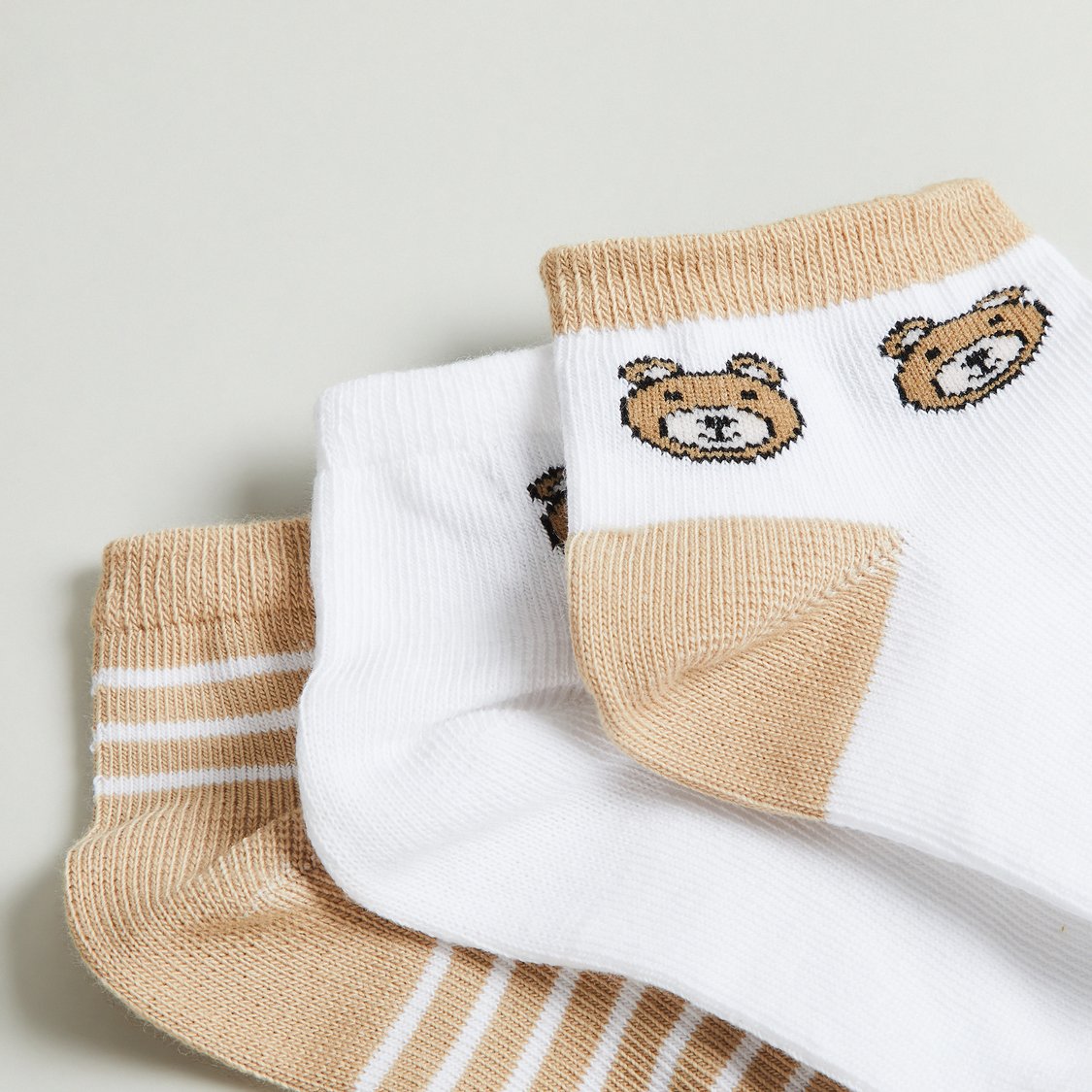 Juniors Assorted Ankle Length Socks - Pack of 3
