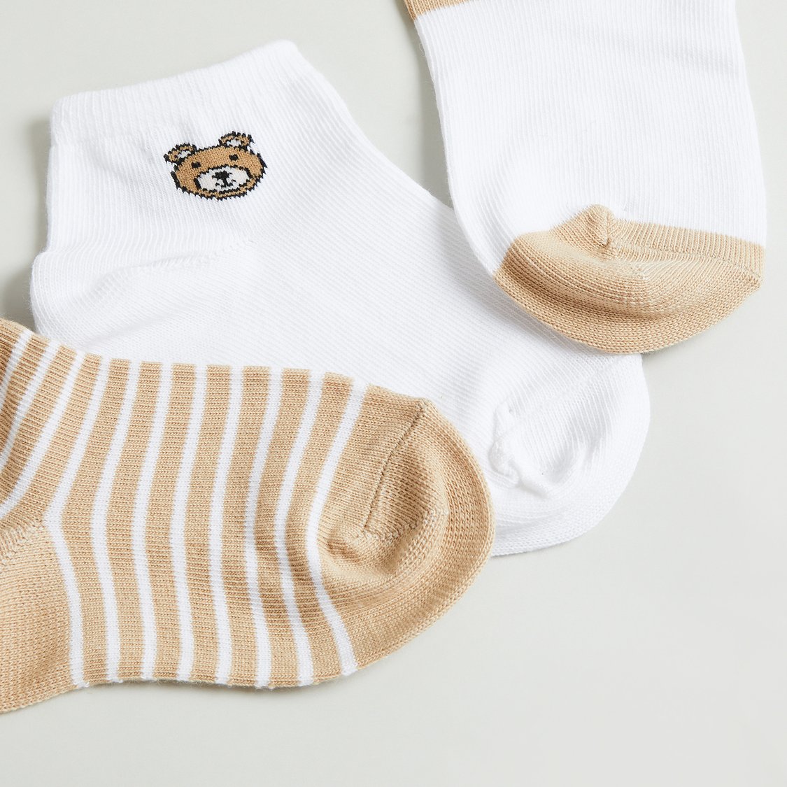 Juniors Assorted Ankle Length Socks - Pack of 3