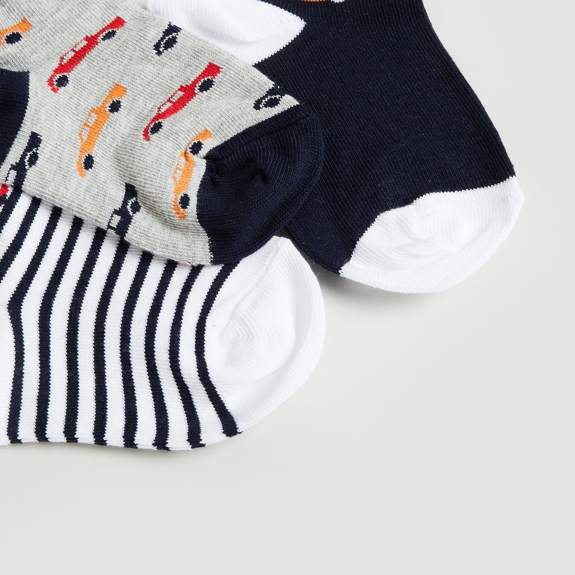 Juniors Assorted Ankle Length Socks - Pack of 3