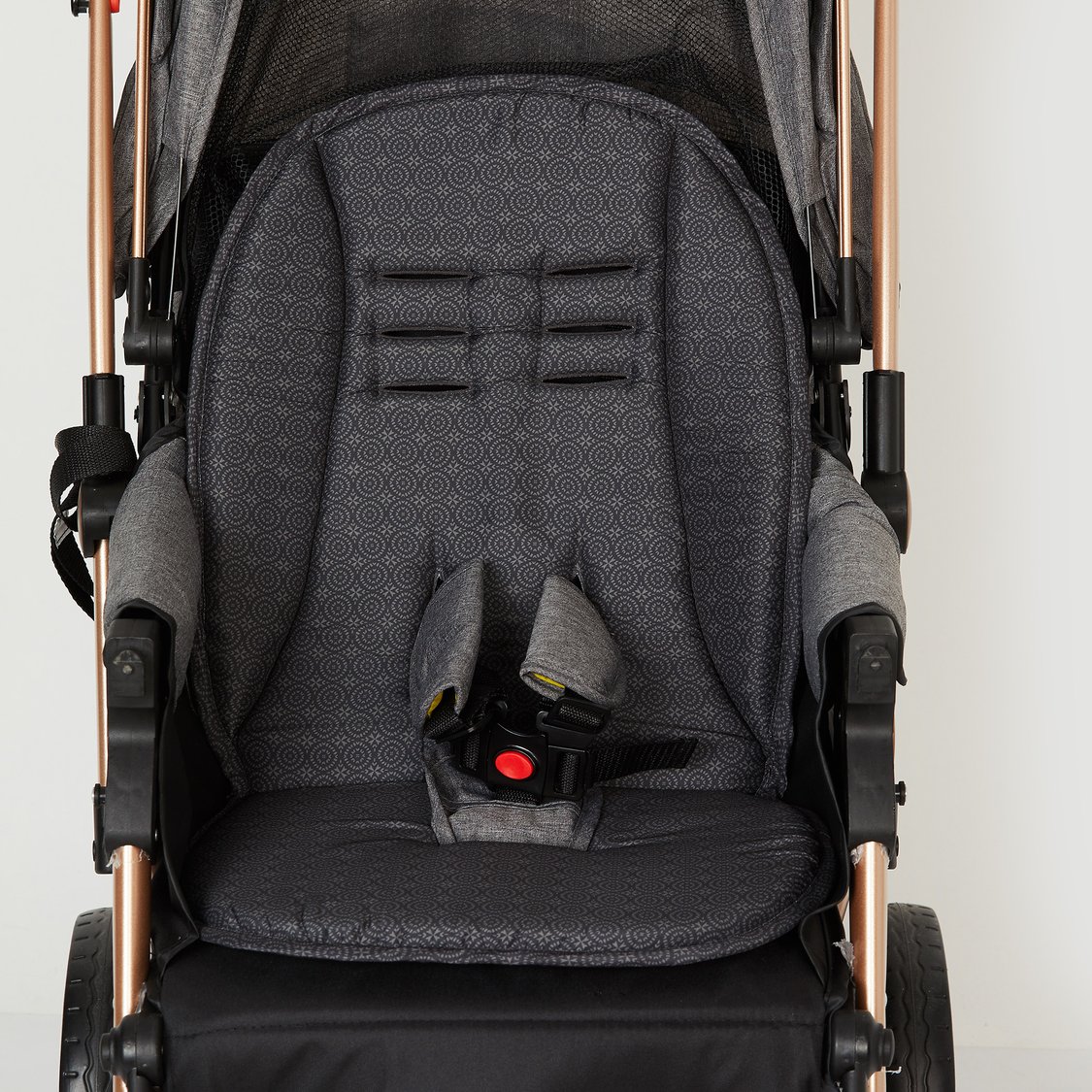 Juniors Printed Array Stroller Pad Cushion - 75 x 40 x 3 cm