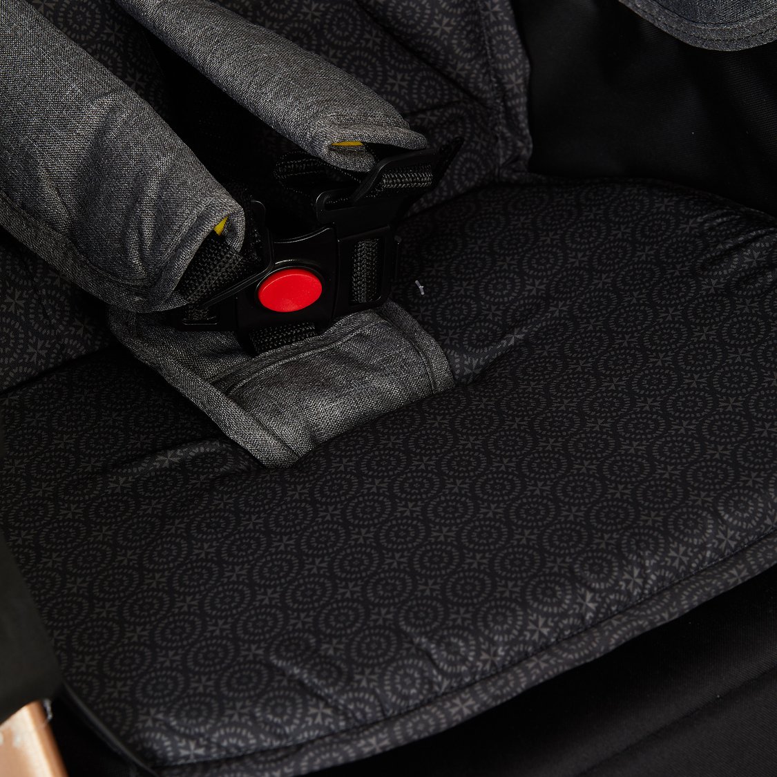 Juniors Printed Array Stroller Pad Cushion - 75 x 40 x 3 cm