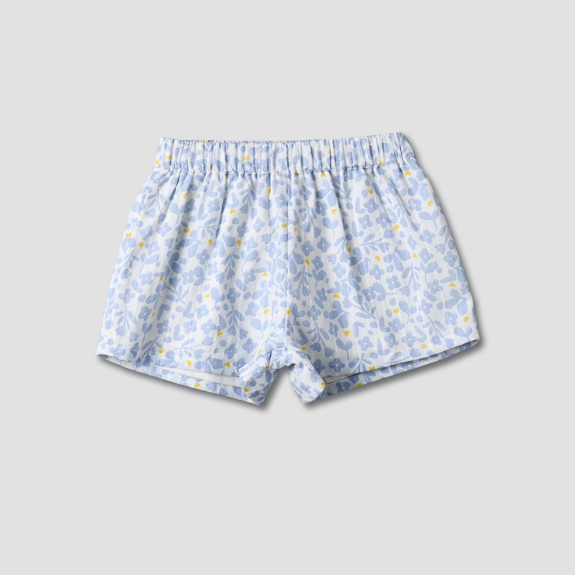 Juniors Floral Print Top and Shorts Set