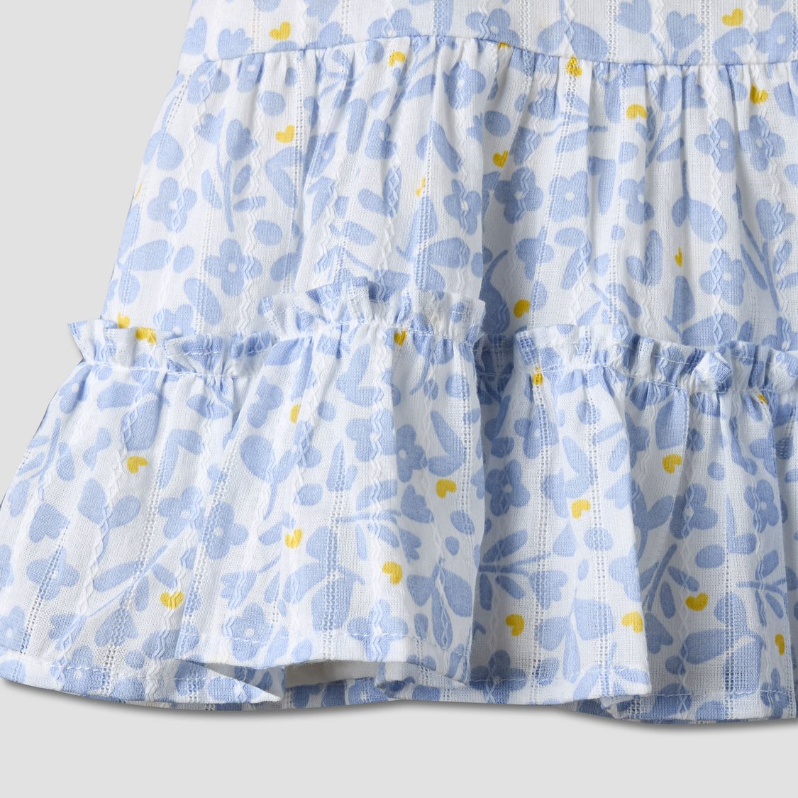 Juniors Floral Print Top and Shorts Set