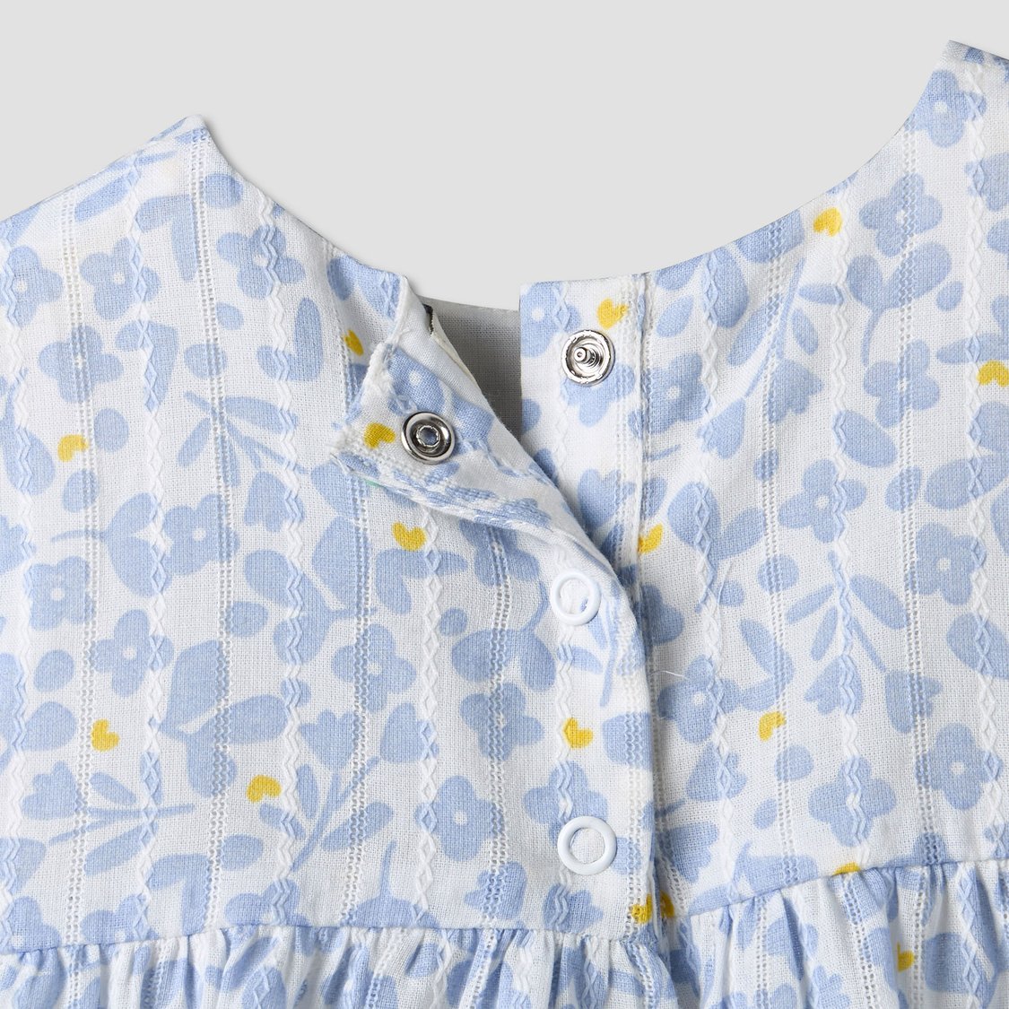 Juniors Floral Print Top and Shorts Set
