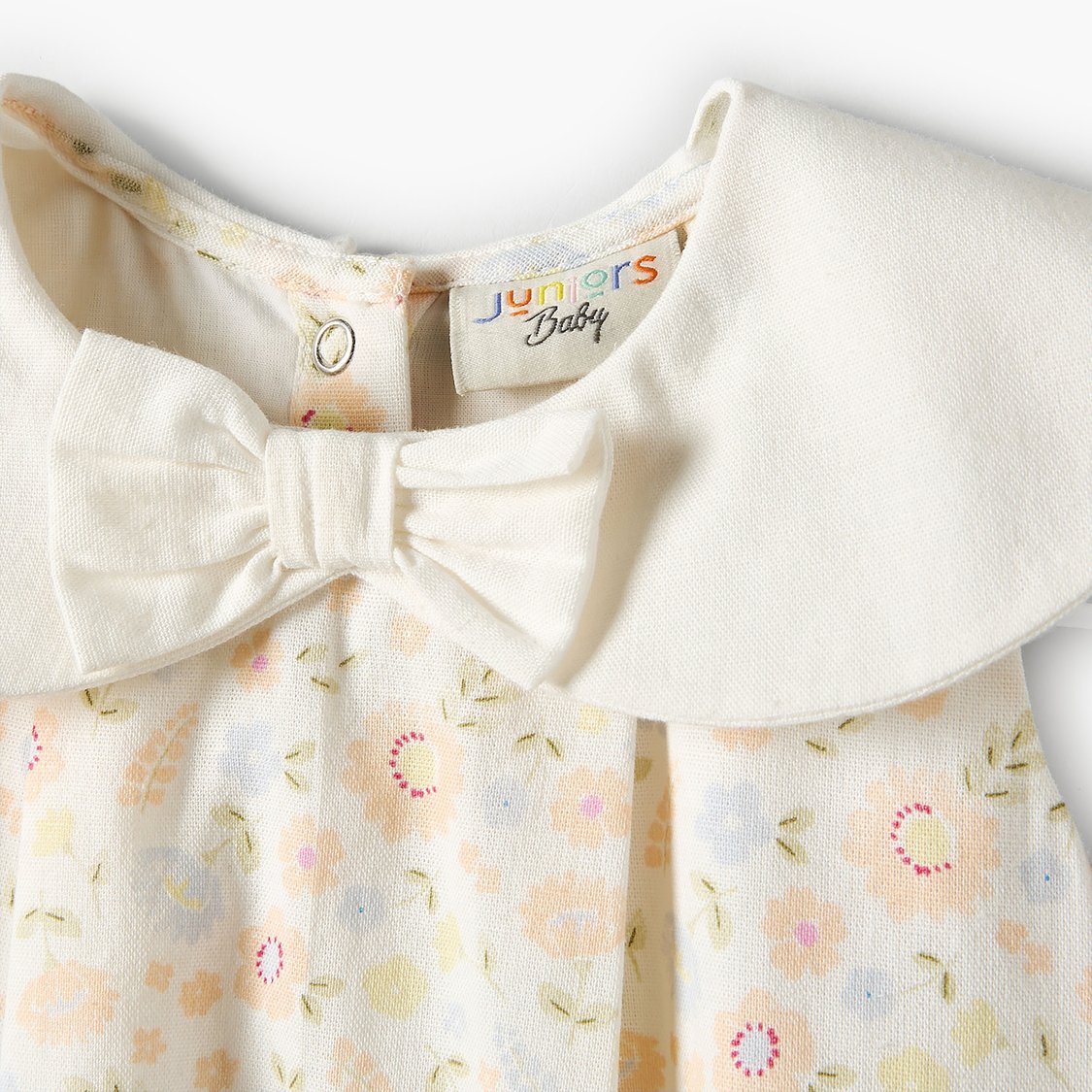 Juniors Floral Print Romper
