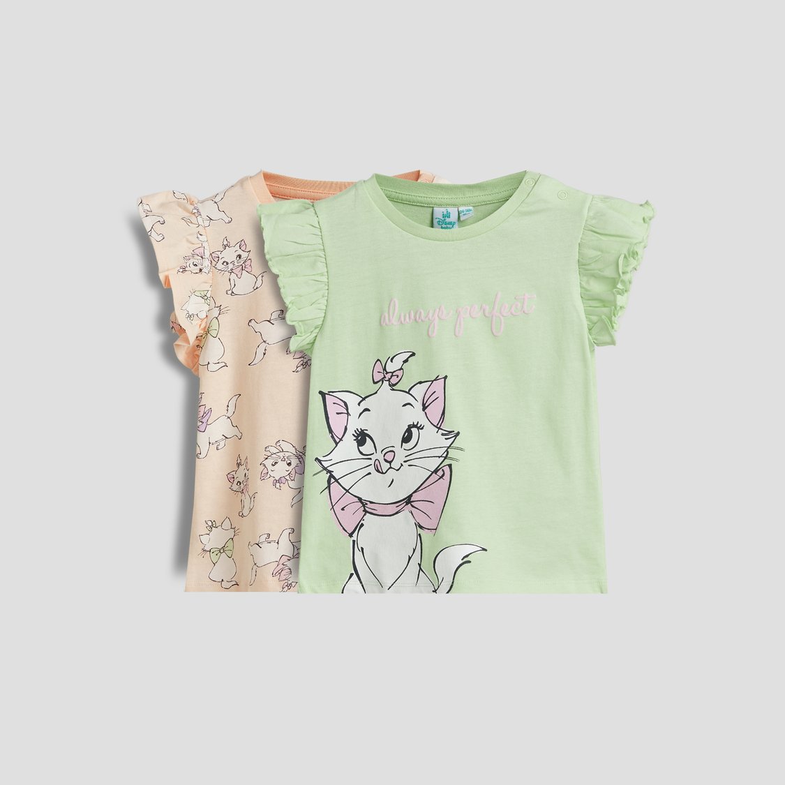 Juniors Marie Graphic Print Tops - Pack of 2
