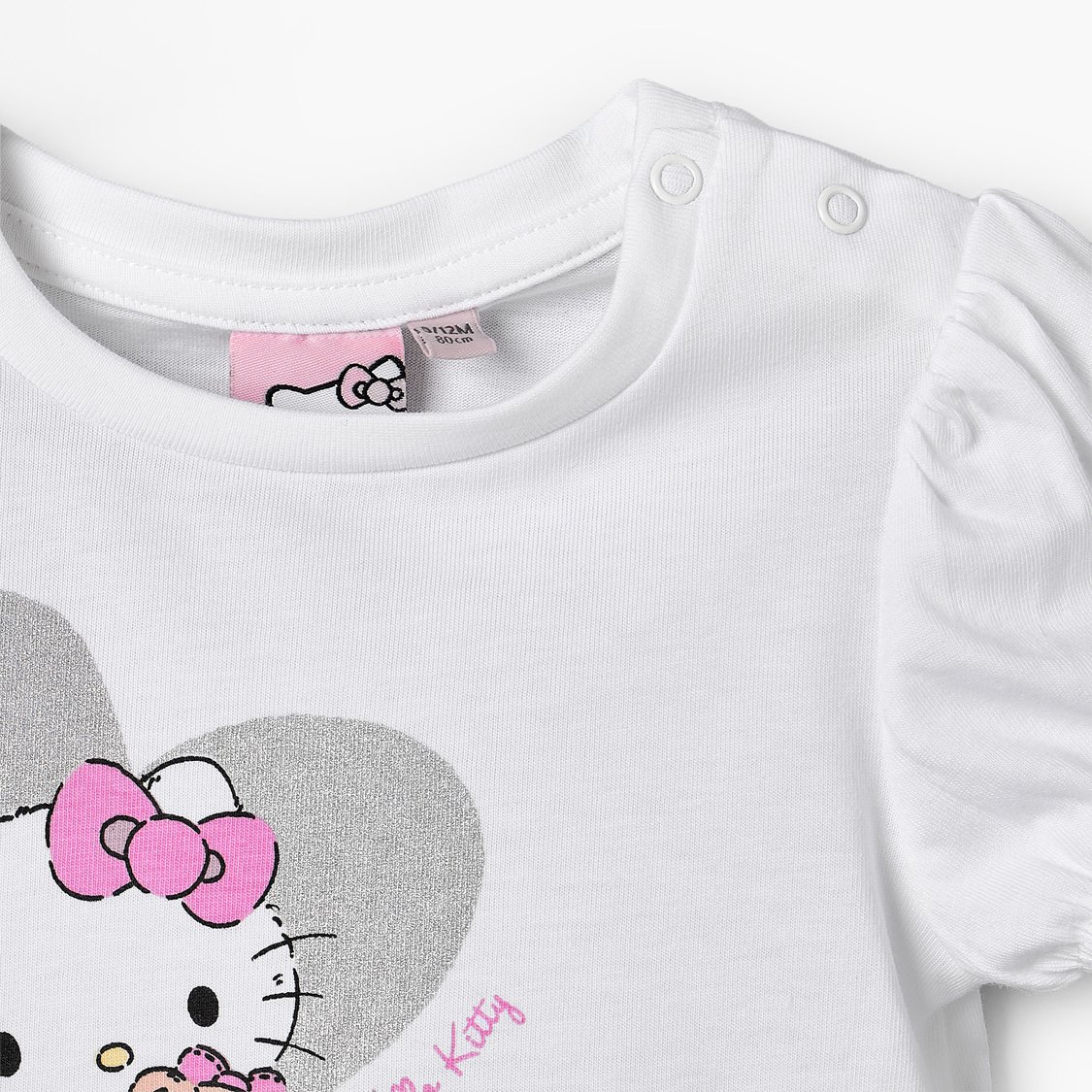 Juniors Hello Kitty Print Top and Shorts Set