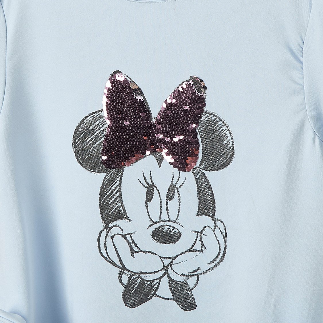 Juniors Minnie Mouse Sequins Dress