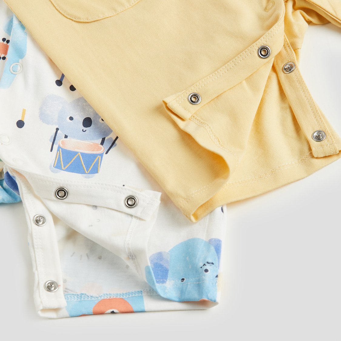 Juniors Printed Rompers - Pack of 2