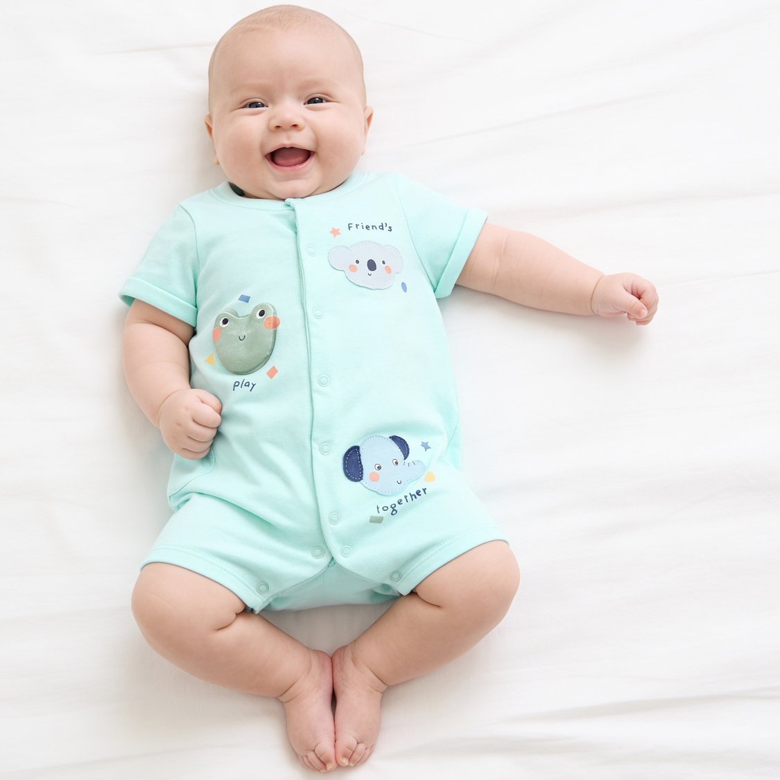 Juniors Printed Rompers - Pack of 2