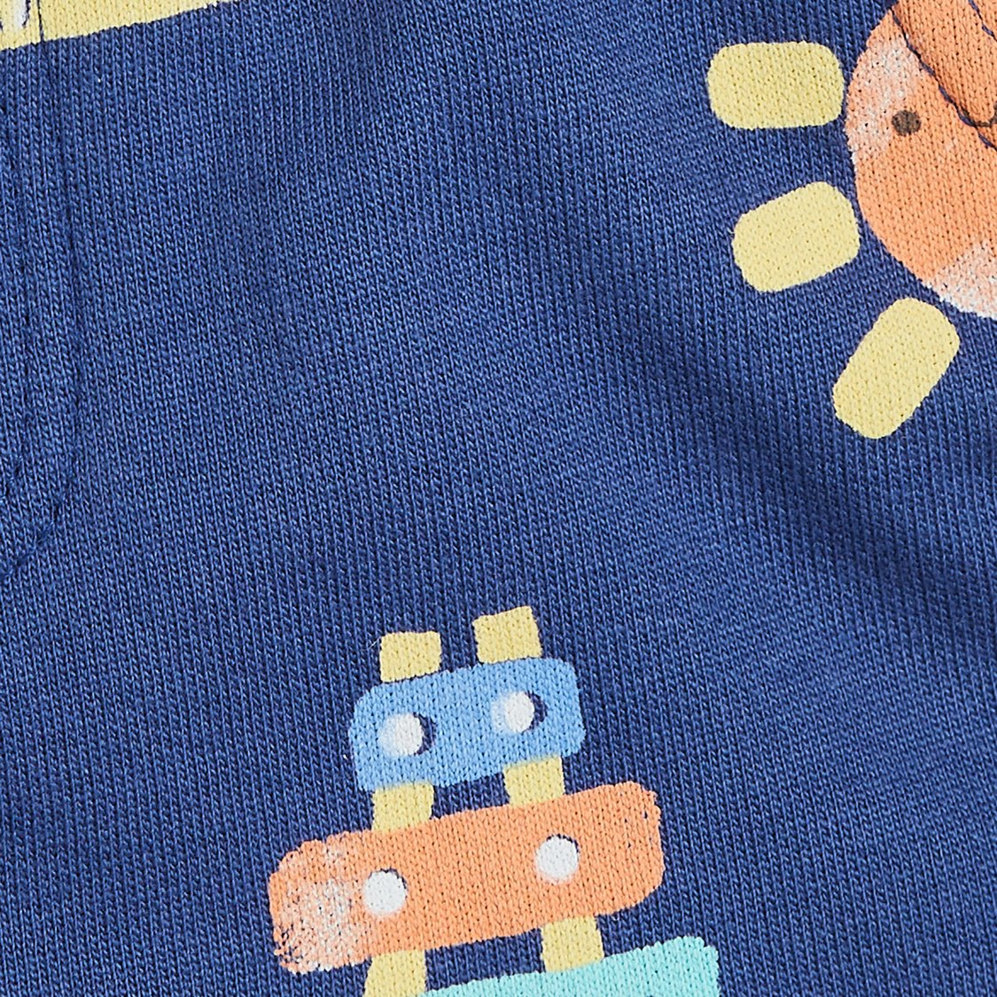 Juniors 3-Piece Printed T-shirt and Shorts Set