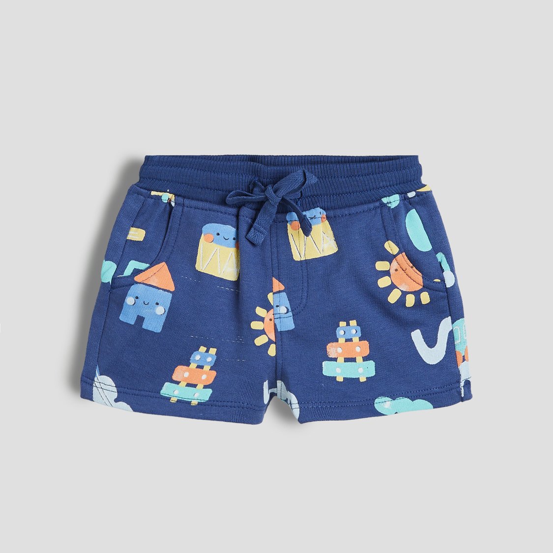 Juniors 3-Piece Printed T-shirt and Shorts Set