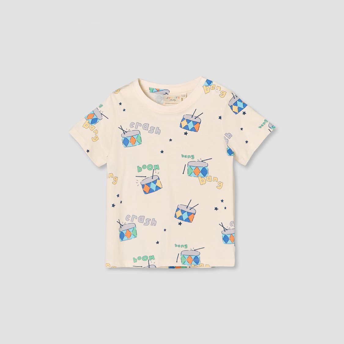 Juniors Applique T-shirt and Dungaree Set