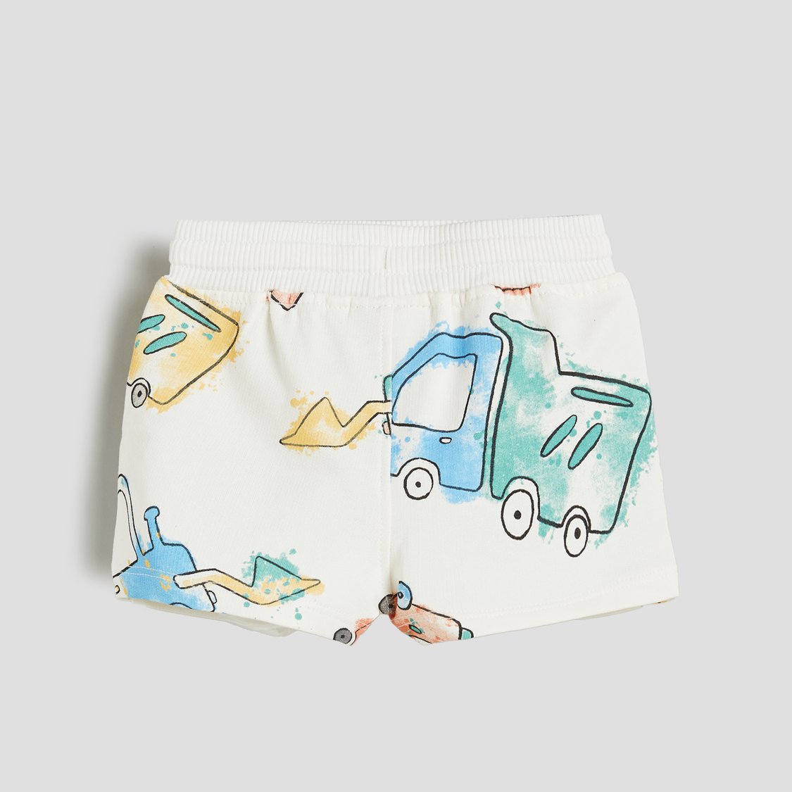 Juniors Graphic Print Shorts