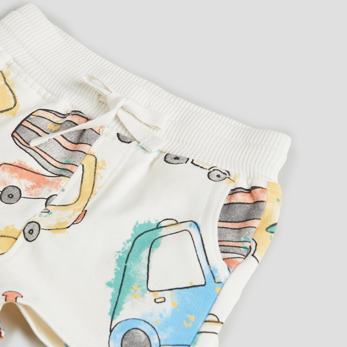 Juniors Graphic Print Shorts