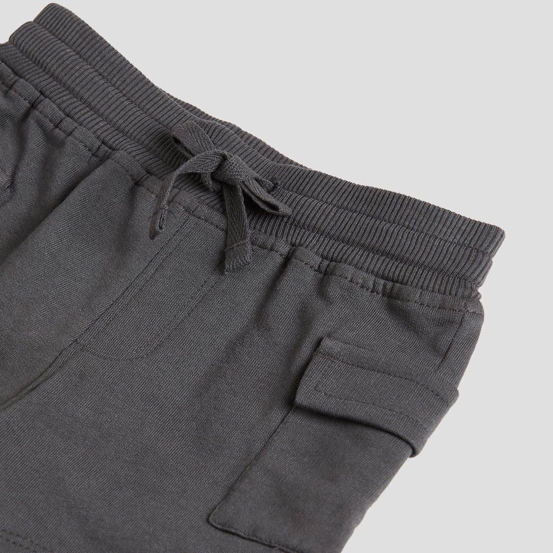 Juniors Solid Cargo Shorts