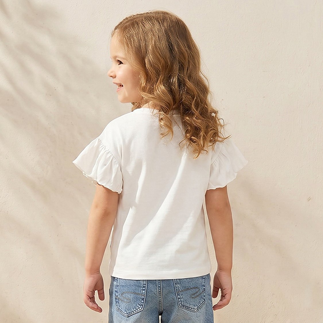 Juniors Fairy Print Top