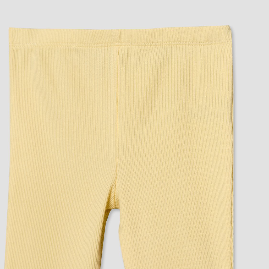 Juniors Lace Trim Flared Leggings