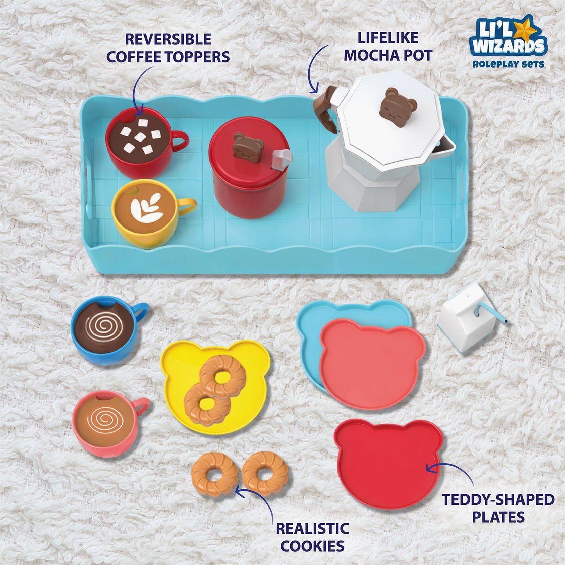 Li'l Wizards Daily Brew Coffee Play Set