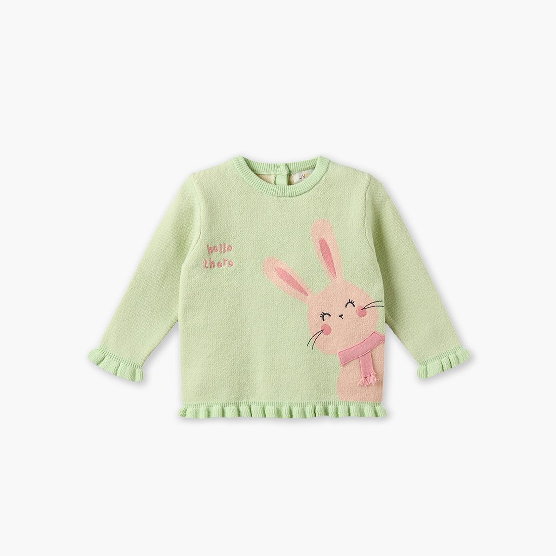 Juniors Bunny Sweater and Trousers Set