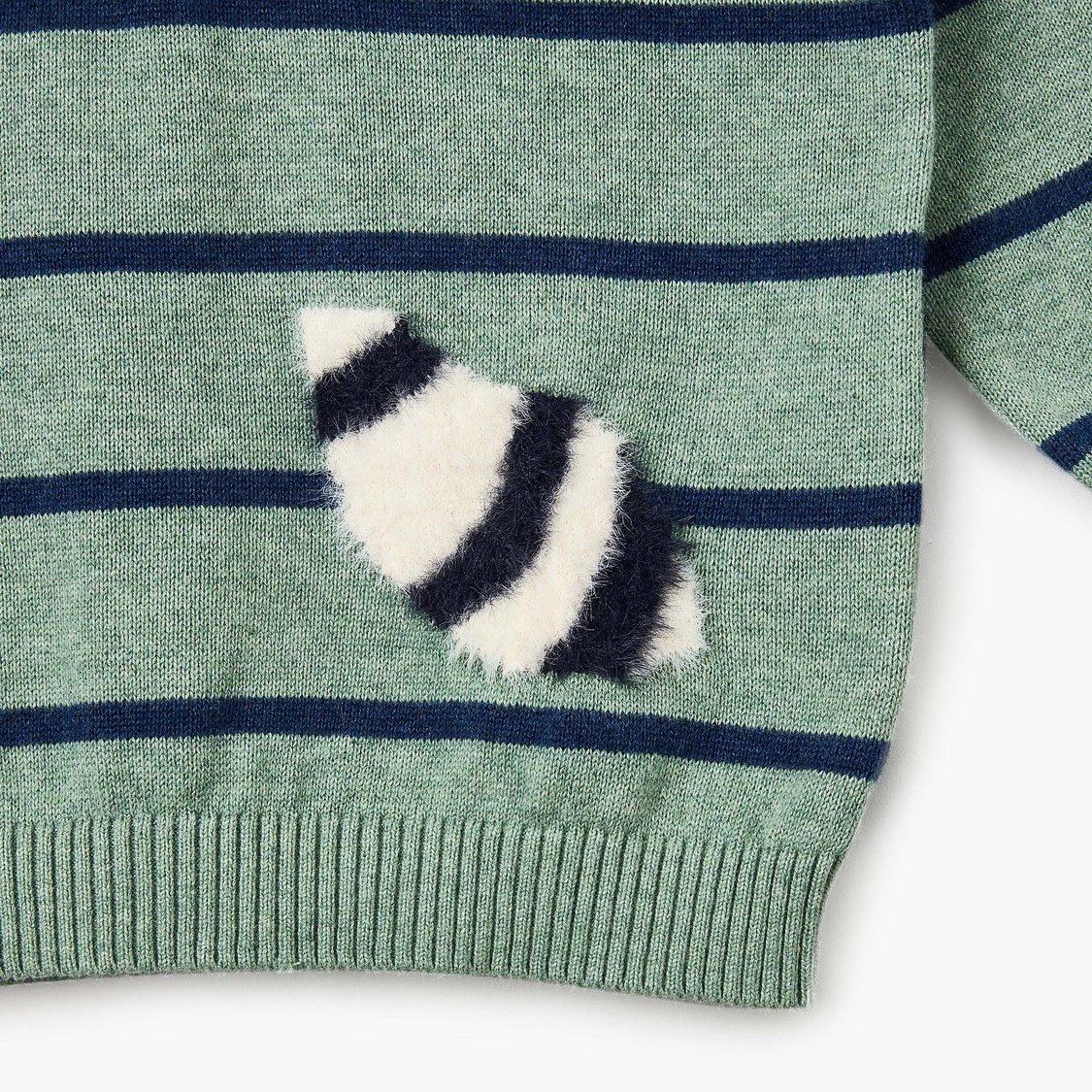 Juniors Panda Applique Sweater