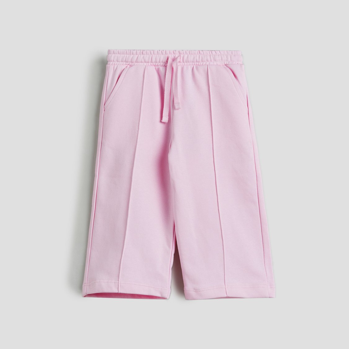Juniors Pintuck Wide Leg Track Pants