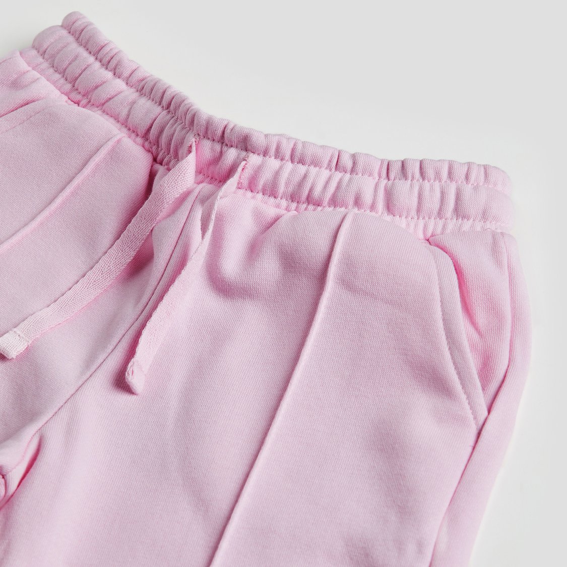 Juniors Pintuck Wide Leg Track Pants