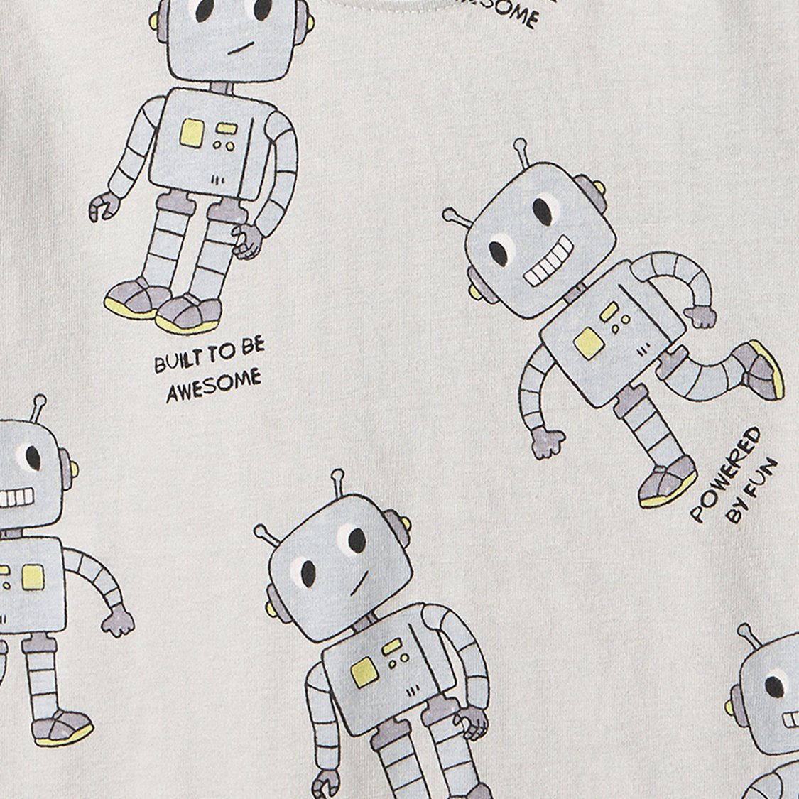 Juniors Robot Print T-shirt