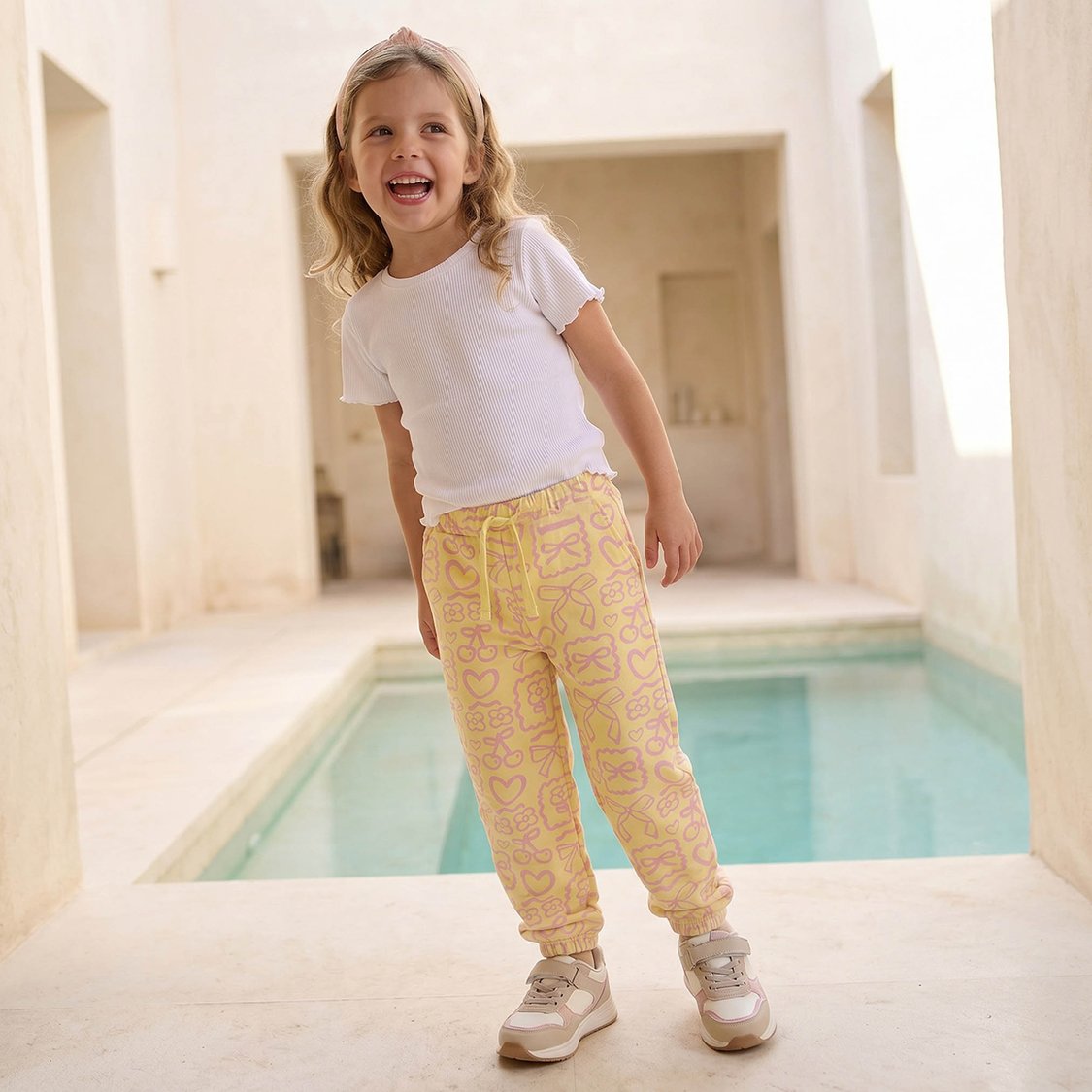 Juniors Printed Joggers