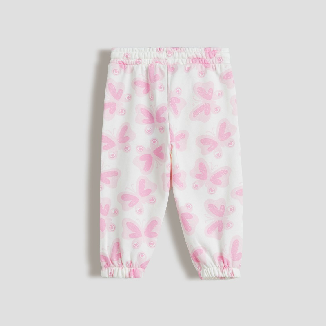Juniors Butterfly Print Joggers
