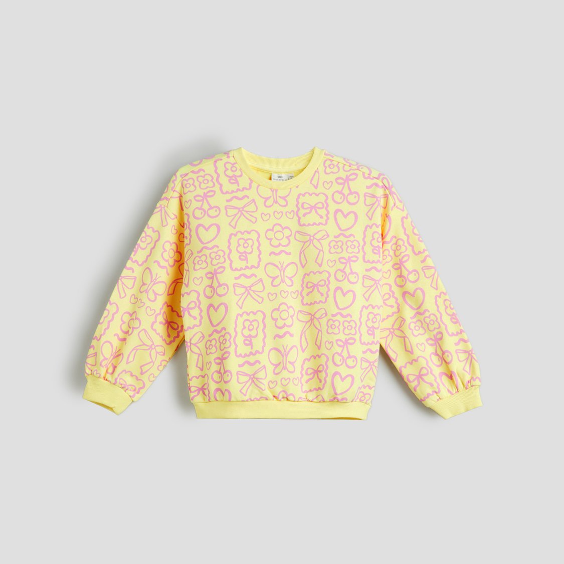 Juniors Printed Sweatshirt