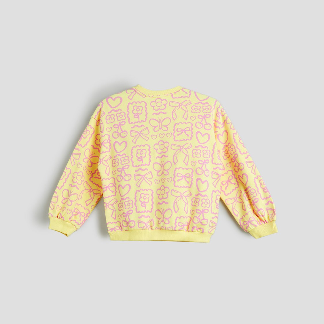 Juniors Printed Sweatshirt