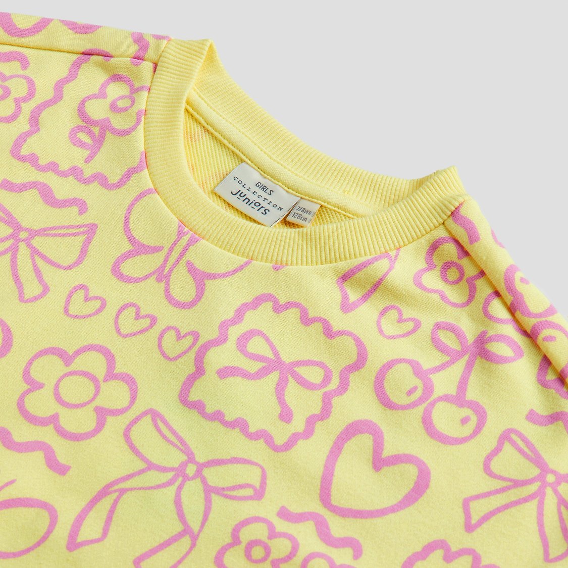 Juniors Printed Sweatshirt