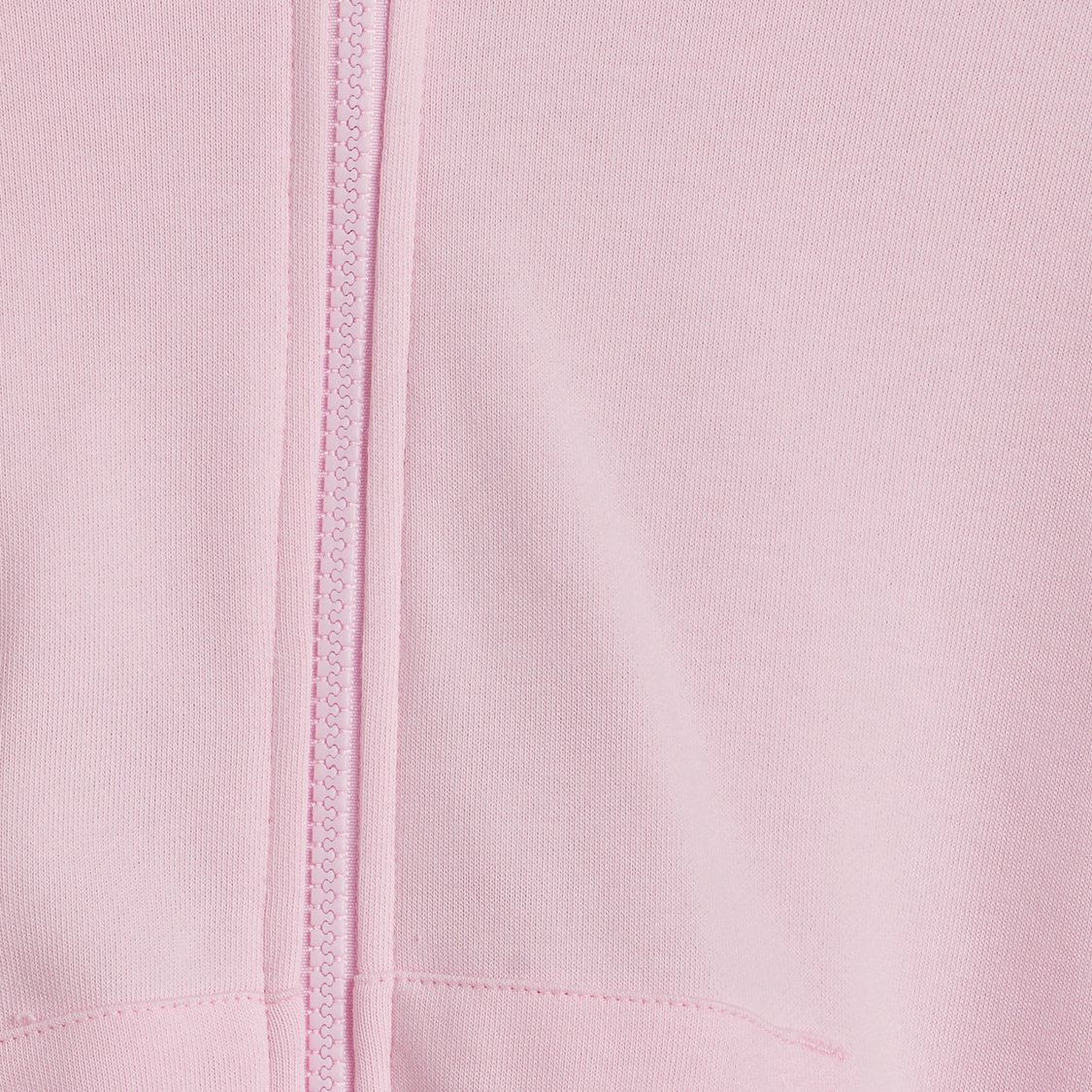 Juniors Solid Zip-Up Hoodie