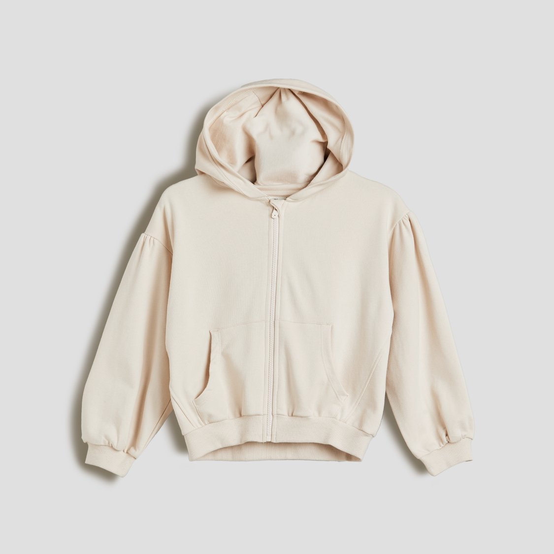Juniors Solid Hooded Sweatshirt