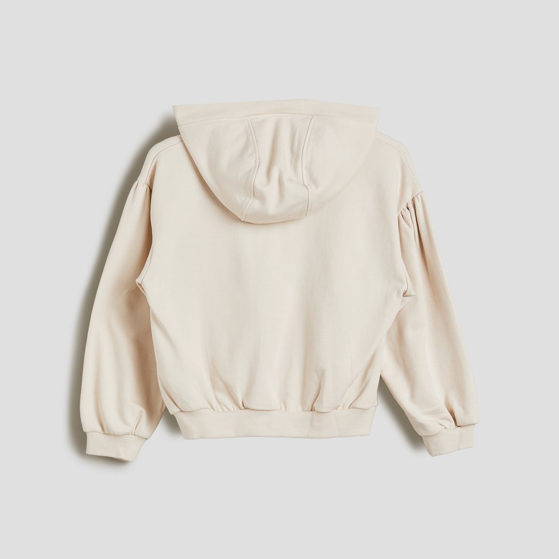 Juniors Solid Hooded Sweatshirt