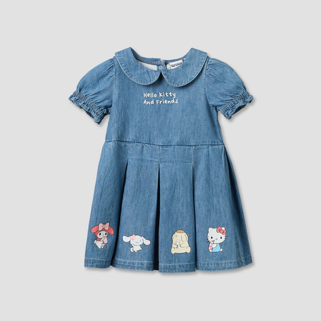 Juniors Hello Kitty and Friends Denim Dress with Headband