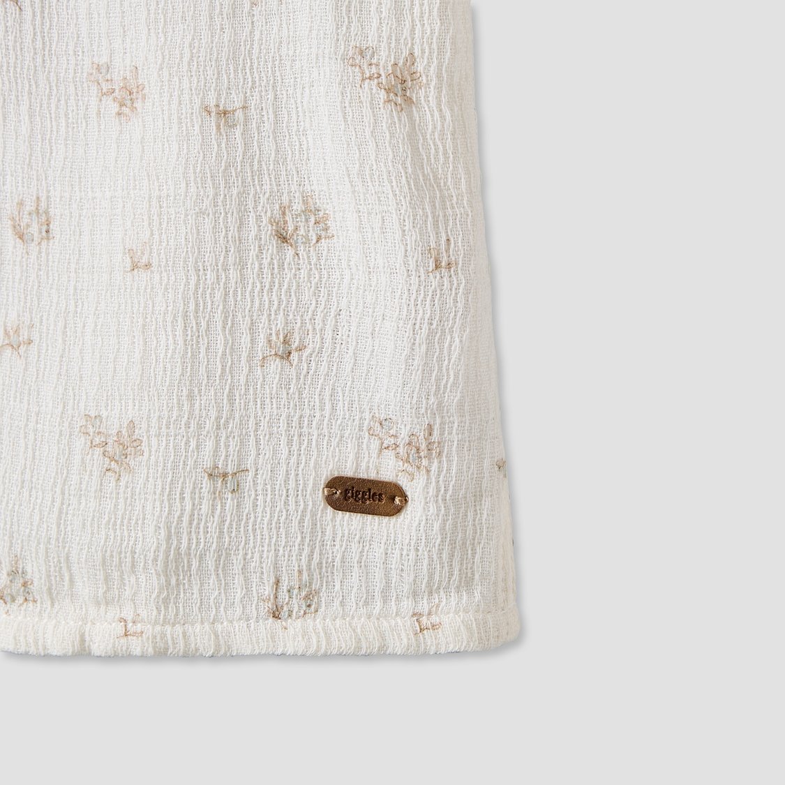 Giggles Floral Print Polo T-shirt