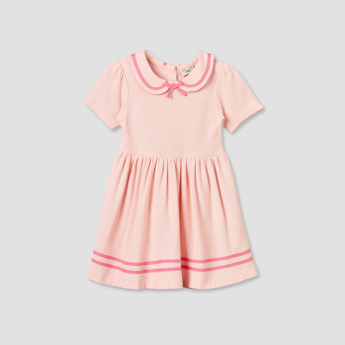 Juniors Peter Pan Collar A-line Dress