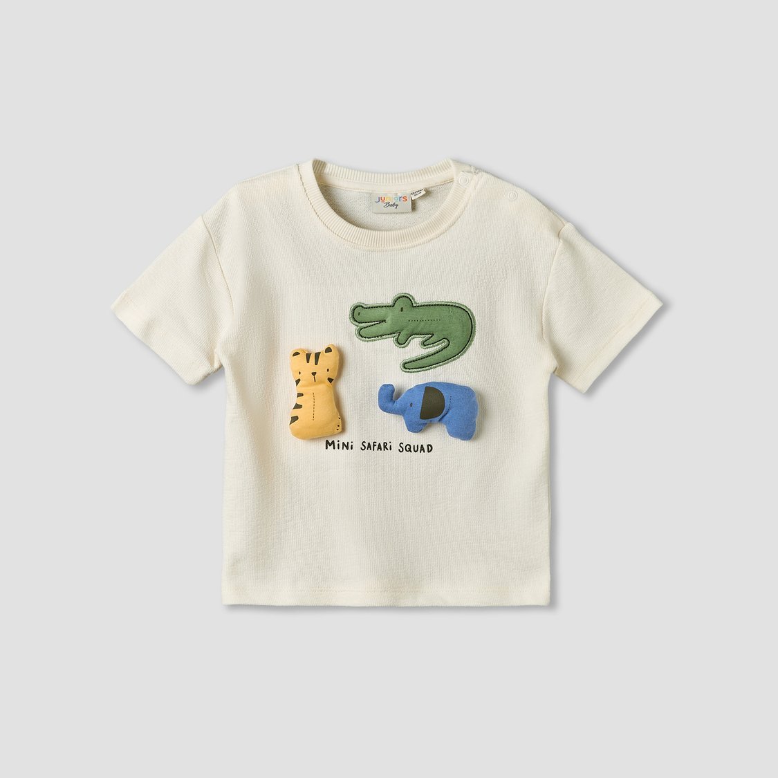 Juniors Safari Applique T-shirt and Shorts Set